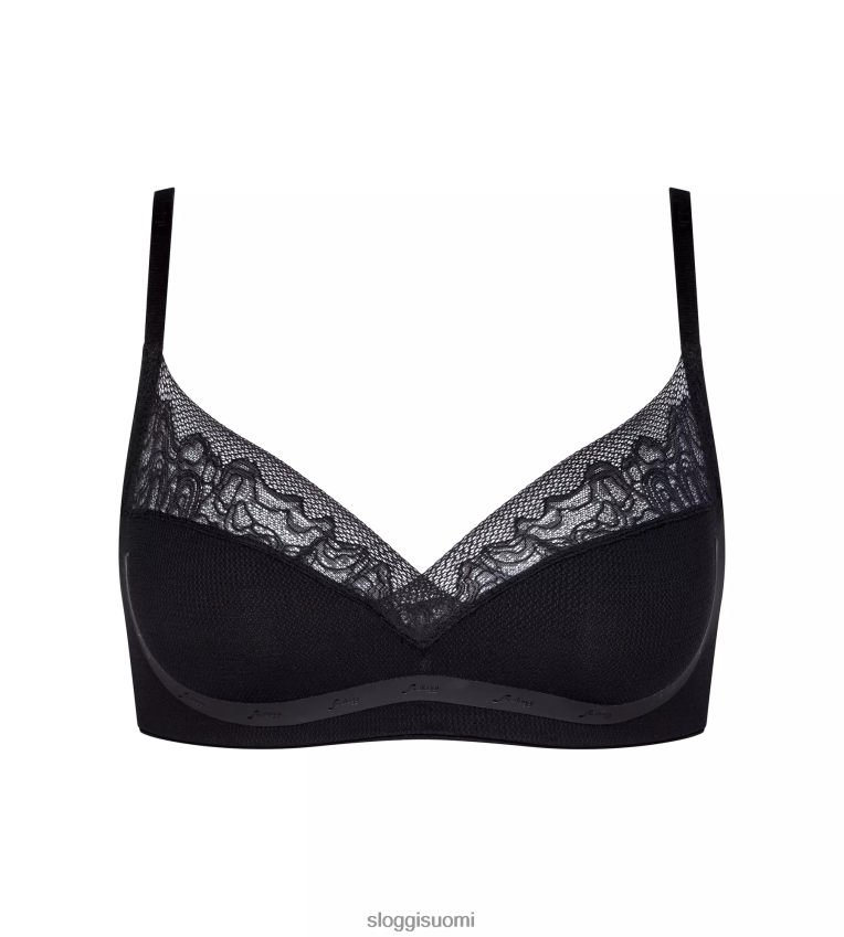 rintaliivit | sloggi s varjo bralette musta naiset 6662BV418