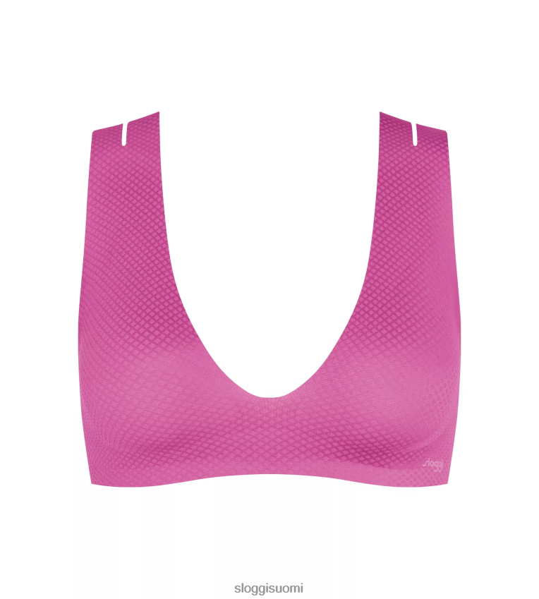rintaliivit | sloggi zero feel flow bralette flash vaaleanpunainen naiset 6662BV250