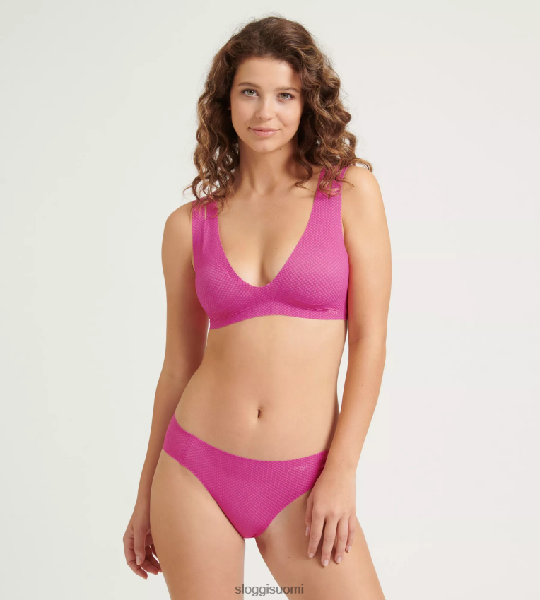 rintaliivit | sloggi zero feel flow bralette flash vaaleanpunainen naiset 6662BV250