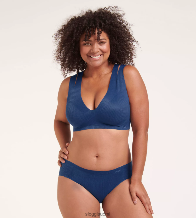 rintaliivit | sloggi zero feel flow bralette sininen safiiri naiset 6662BV141