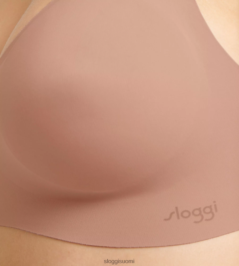 rintaliivit | sloggi zero microfibre 2.0 bralette cameo ruskea naiset 6662BV458