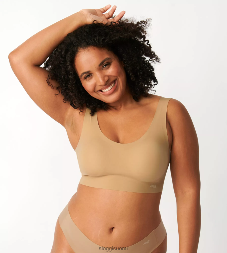 rintaliivit | sloggi nollatuntuiset rintaliivit ruskea - tumma yhdistelmä naiset 6662BV631