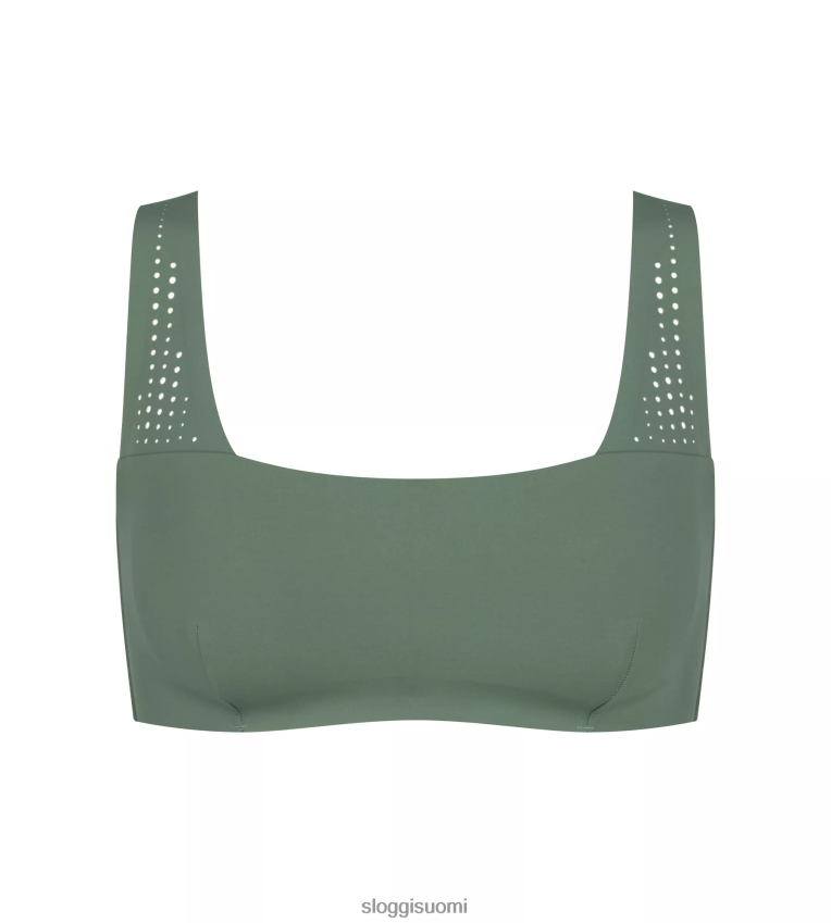 uimapuvut sloggi shore arienzo bikinipaita irrotettavilla pehmusteilla kaupunkien vihreä naiset 6662BV355
